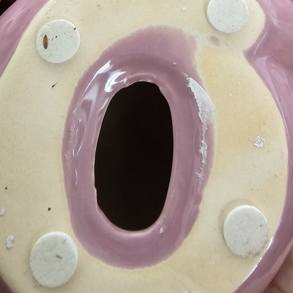 Two 5" Rounded Porcelain Cat Figurine - Picture 7 of 8